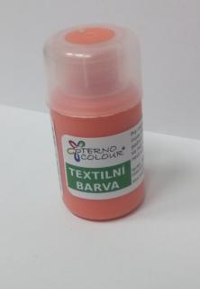 Barva na textil TERNO - balení 20g - oranžová