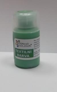 Barva na textil TERNO - balení 20g - světlá zelená