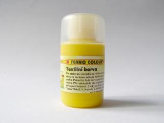 Barva na textil TERNO - balení 20g - světlá žlutá (skladem)