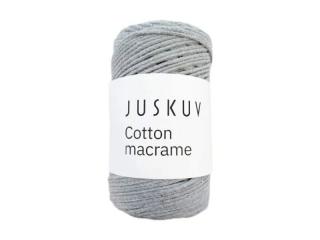 Bavlněná šňůra Juskuv Cotton macrame 1 - 2mm/160m - sv.šedá (skladem)