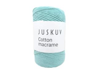 Bavlněná šňůra Juskuv Cotton macrame 1 - 2mm/160m - sv.tyrkys (skladem)