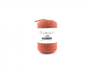 Bavlněná šňůra PREMIUM COTTON 5mm/100m - Měděná (Skladem)