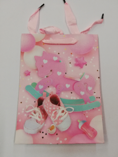 Dárková taška - 23,5 x 18 cm - Narození miminka - holčička 3
