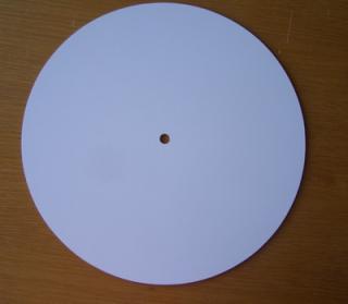 Destička na tvoření - hodiny - kruh 20 cm