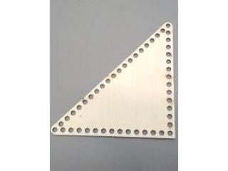 Dno na háčkované košíky  - překližka trojúhelník 20 cm (skladem)