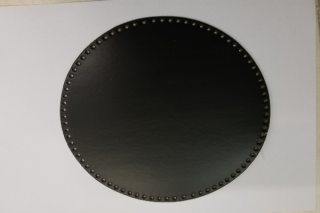 Dno na kabelku kruh ∅25cm - černá