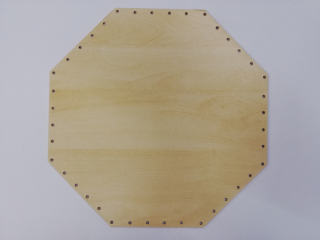 Dno na papírové pletení javor - osmihran 28 cm