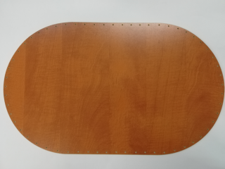 Dno na pletení pedigem KALVADOS - ovál 50 x 30 cm