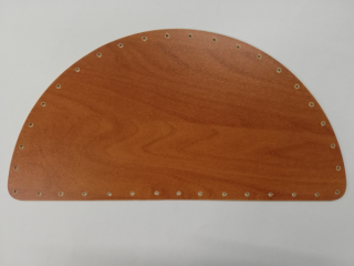 Dno na pletení pedigem KALVADOS - půlkruh 30 x 15 cm
