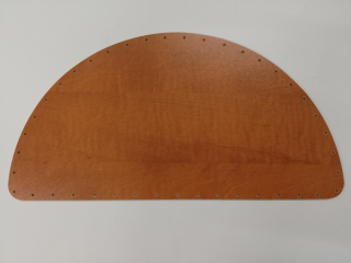 Dno na pletení pedigem KALVADOS - půlkruh 35 x 17,5 cm