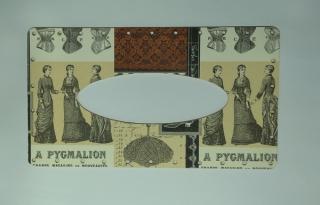 Dno na pletení pedigem zdobené - na kapesníky - Pygmalion (skladem)