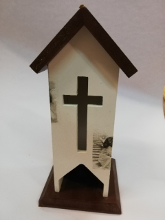 Domeček na čaj  24 x 8 cm - smuteční