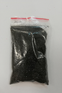 Glitry volně sypané 25g - odstín černá