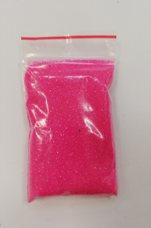 Glitry volně sypané 25g - odstín neon růžová
