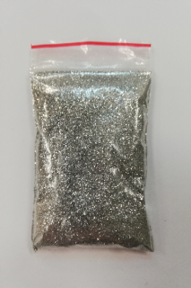 Glitry volně sypané 25g - odstín stříbrná