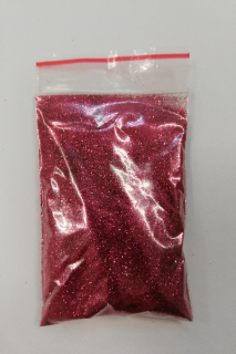 Glitry volně sypané 25g - odstín tmavě růžová