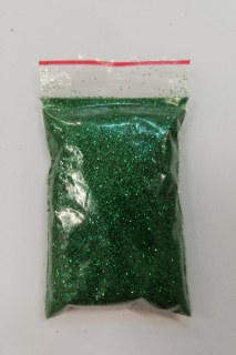 Glitry volně sypané 25g - odstín zelená