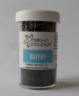 Glitry volně sypané 4g - český výrobce - odstín 71 38 - černé