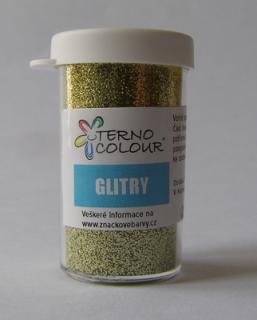 Glitry volně sypané 4g - český výrobce - odstín 74 41 - bronzové