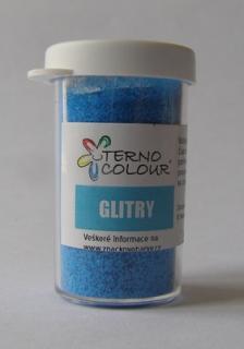 Glitry volně sypané 4g - český výrobce - odstín 78 55 - neon modrý