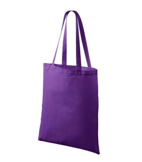 Nákupní taška bavlněná 42 x 38 cm, vhodná k malování, batiku - fialová