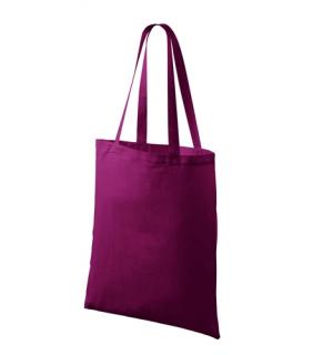 Nákupní taška bavlněná 42 x 38 cm, vhodná k malování, batiku - fuchsiová