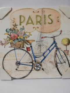 Obraz na desce 30 x 30 cm - Kolo Paris 1