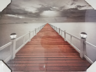 Obraz na desce 40 x 30 cm - Molo 2
