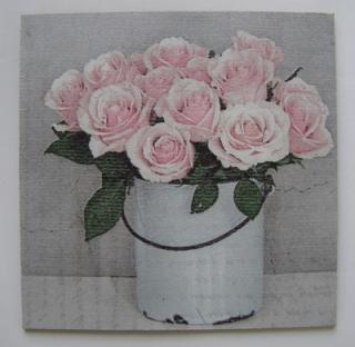 Obrázek č.116 - 16 x 16 - Růže v plechu