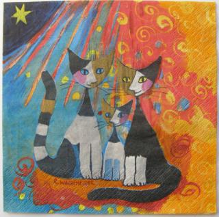 Obrázek č.139  - 16 x 16 - Kočky Wachmeister