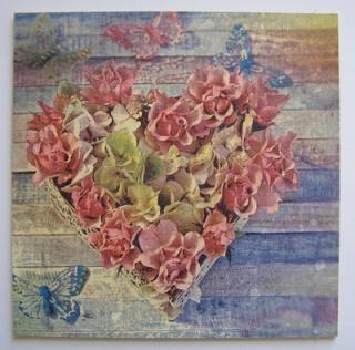 Obrázek č.236 - 16 x 16 - Srdce z květin