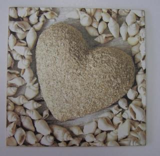 Obrázek č.45 - 16 x 16 - Srdce z písku