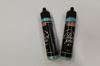 Perlové pero Pentart 30ML - Nebeská modrá