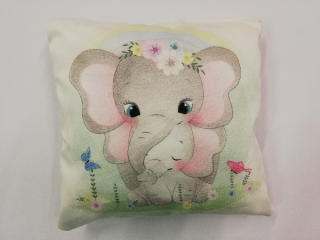 Polštář 20 x 20 cm - slůně