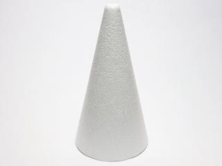 Polystyrenový kužel - 15 cm