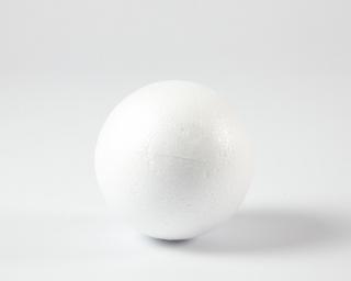 Polystyrenový polotovar pro tvoření - koule - 10 cm