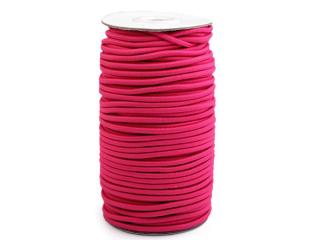 Pruženka kulatá, průměr 3 mm - vhodná na šití roušek - růžová malinová - 1m
