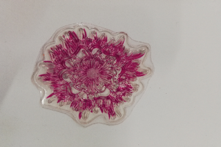Razítko silikonové - květina 5 - 5,5 cm
