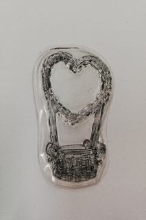 Razítko silikonové - Valentýn 1 - 5 x 3 cm