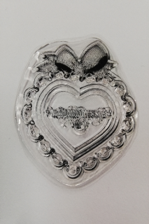 Razítko silikonové - Valentýn 3 - 5 x 5,5 cm