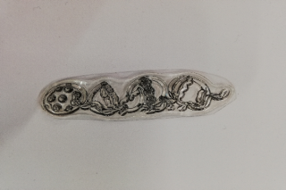 Razítko silikonové - Velikonoce vajíčka - 7 x 2 cm