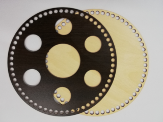 Servírovací set, organizér na set štamprdlat a ALKO láhve k doháčkování - 30 cm wenge luisa (skladem)