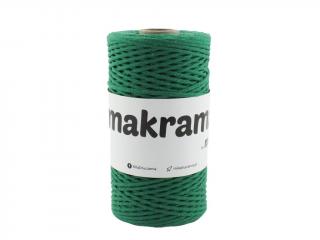 Šňůra MAKRAMA Mila - 80% bavlna - 2mm/180m - zelená trávová (skladem)