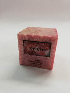 Svíčka kostička palmová 100g - opium