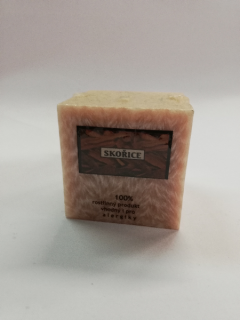 Svíčka kostička palmová 100g - skořice