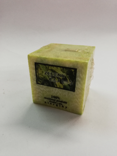 Svíčka kostička palmová 100g - zelený čaj