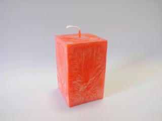 Svíčka vonná z palmového vosku - Kvádr - jahoda