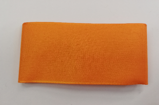 Taftová stuha 52mm - oranžová (cena za metr)