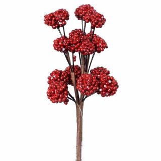 Zápich dekorace - malina - 15 cm