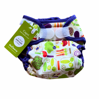 Blueberry jednovelikostní svrchní kalhotky Capri - Veggies (SZ)